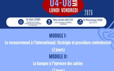 « La Semaine du Banquier-Espace OHADA » EDITION – 2026 / ABIDJAN – COTE D’IVOIRE du 04 au 08 Mai 2026