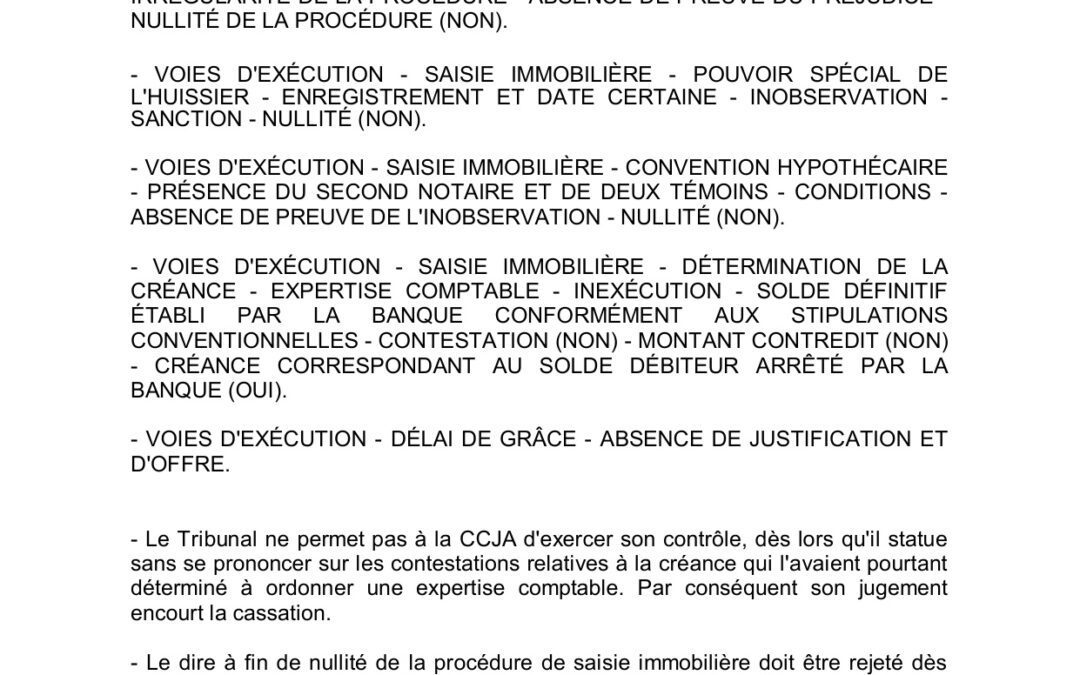 CCJA n° 25/157/2004 – Dame M.C SCBCL (relevé de compte)