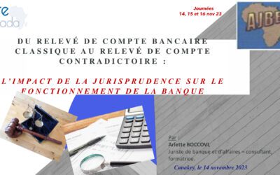 Du relevé de compte bancaire classique au relevé de compte contradictoire : quel impact pour le fonctionnement de la banque ?