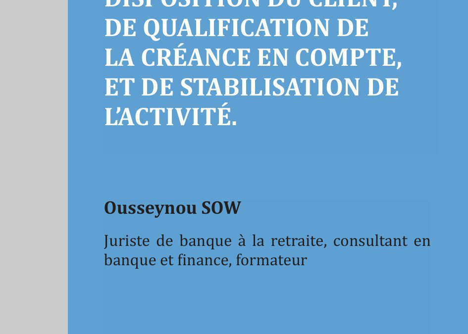 Le relevé bancaire comme moyen de contrôle – Revue ERSUMA n°17