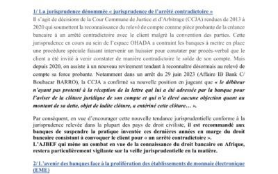 Note synthétique issue des journées AJBEF de Conakry